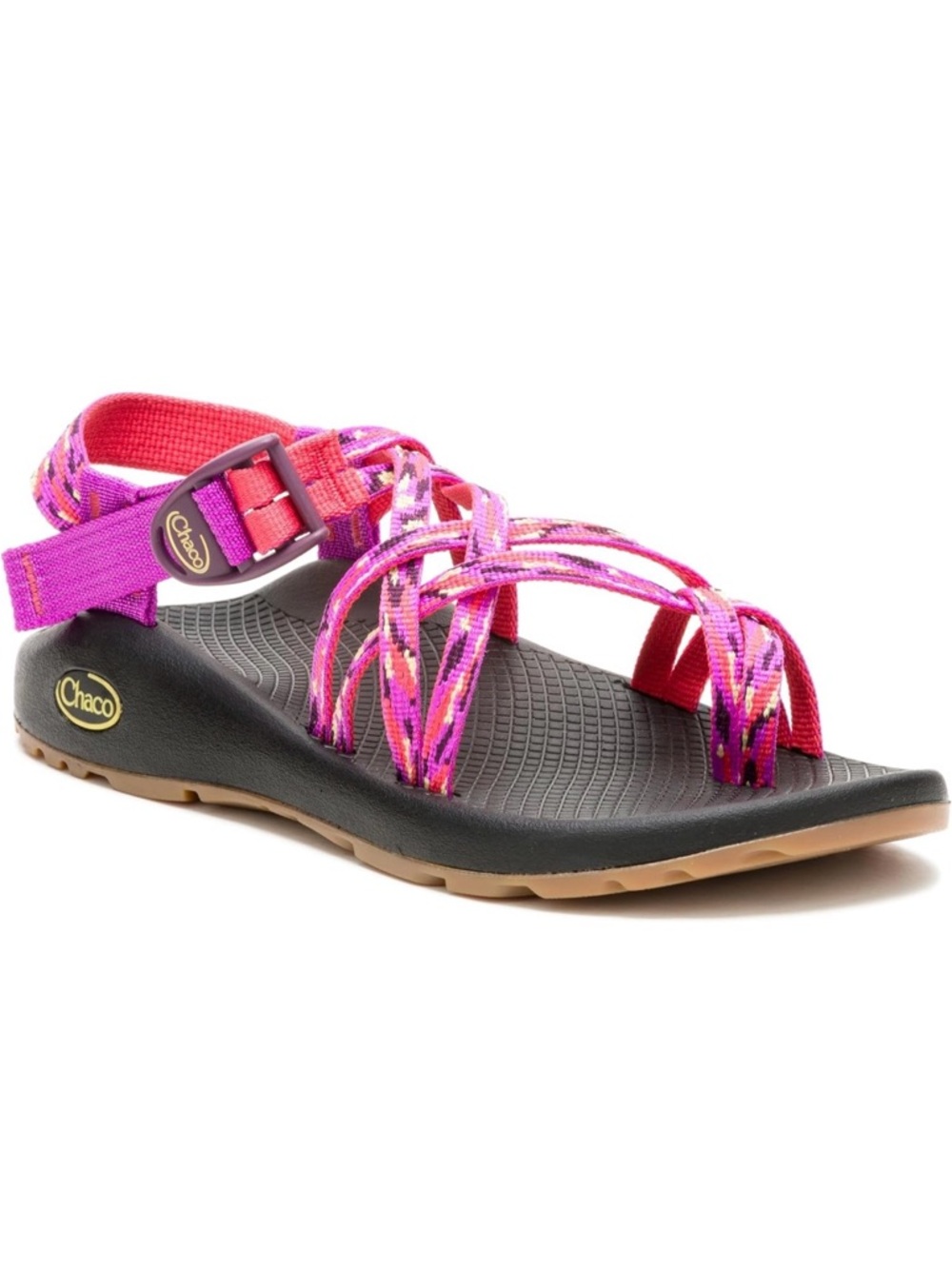 NEW Chaco Women's Pink & Purple Strappy Outdoor Sandals